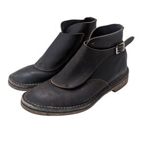 Rossi 666 Shearers Boots Brown Leather Slip Resistant‎ Women's 8 Men's 6